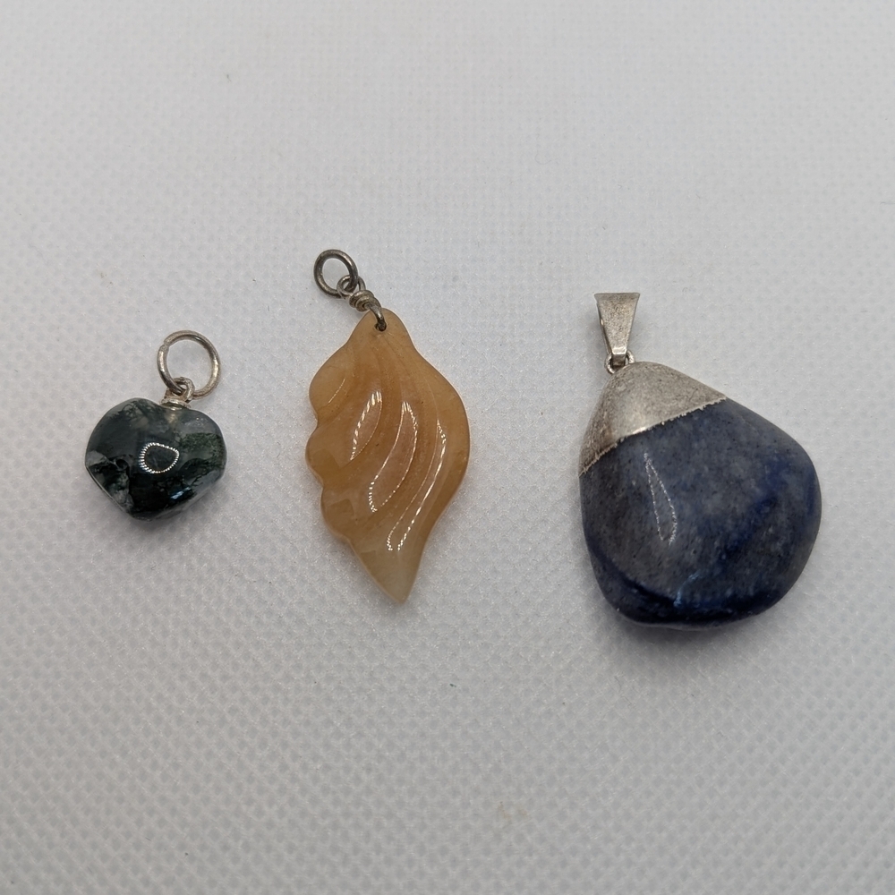 Multi-Stone Pendant Set